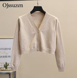 Women's Cropped Cardigan