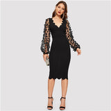 SHEIN Black Elegant 3D