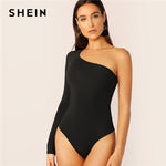 SHEIN One Shoulder Form Fitting